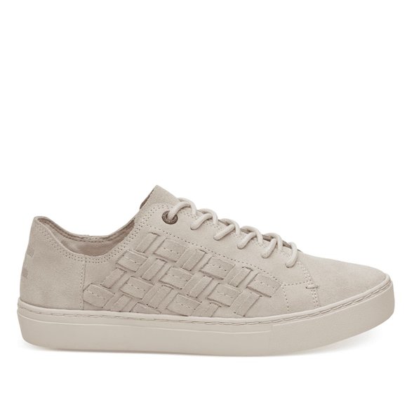 Toms Suede Basket Weave Sneakers - Picture 2 of 8